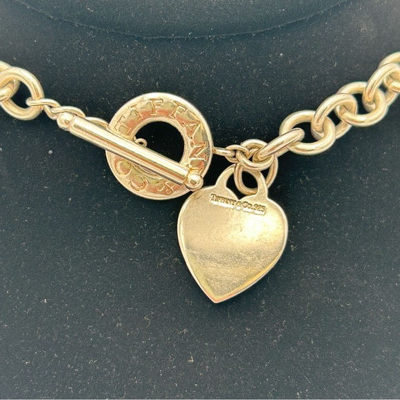 Tiffany & Co. Silver Heart Necklace - Picture 3 of 4